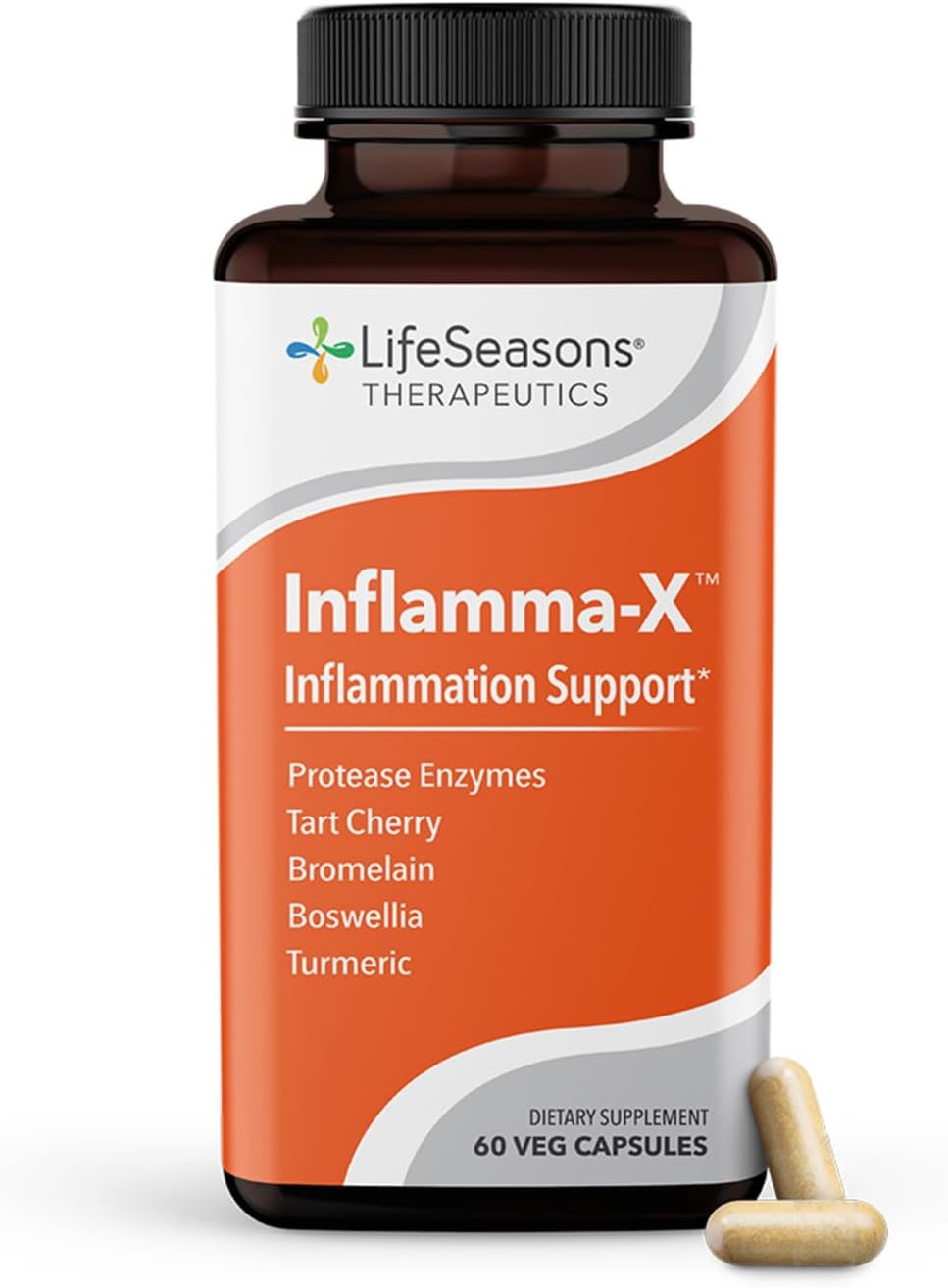Inflamma-X - Inflammation Support Supplement - Turmeric Boswellia & Bromelain - Soothes Aches & Chronic Discomfort - Reduces Swelling & Inflammatory Compounds