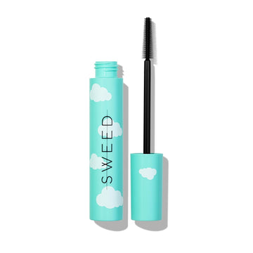 Sweed - Cloud Mascara | Flake-Free, Smudge-Proof, Volumizing | Vitamin B5 | Vegan, Cruelty-Free, Clean Beauty (Dark Brown, 0.4 Oz | 12 Ml)