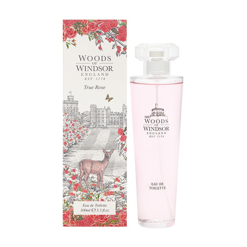 True Rose By Woods Of Windsor 3.3 Oz Eau De Toilette Spray : Beauty & Personal Care