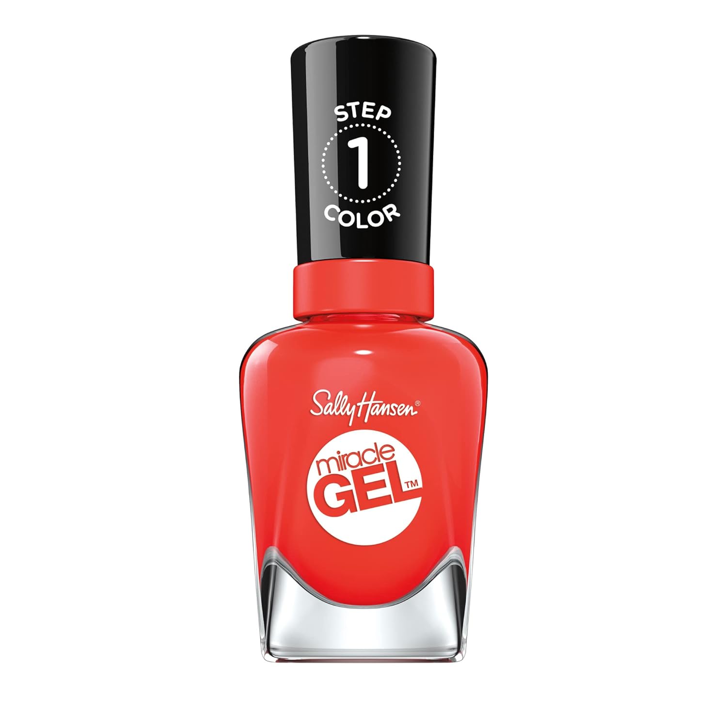 Sally Hansen Miracle Gel Nail Polish, Shade World Wide Red 409 (Packaging May Vary)