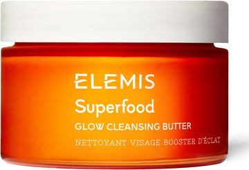 Elemis Superfood Hydrating Cleanser Butter - A Radiance Boosting Facial Cleansing Balm To Brighten & Nourish Skin, Gentle Cleanse, Glowy Cleanse 90G