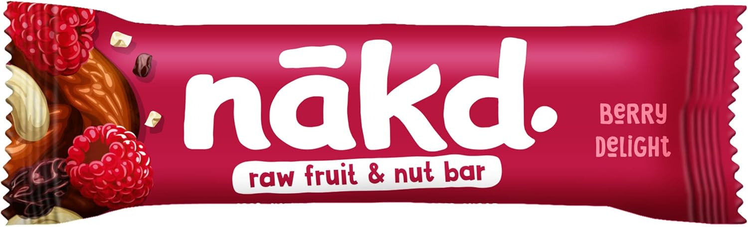 Nakd Cocoa Orange Natural Fruit & Nut Bars - Vegan - Healthy Snack - Gluten Free - 35g x 48 bars : Amazon.co.uk: Grocery