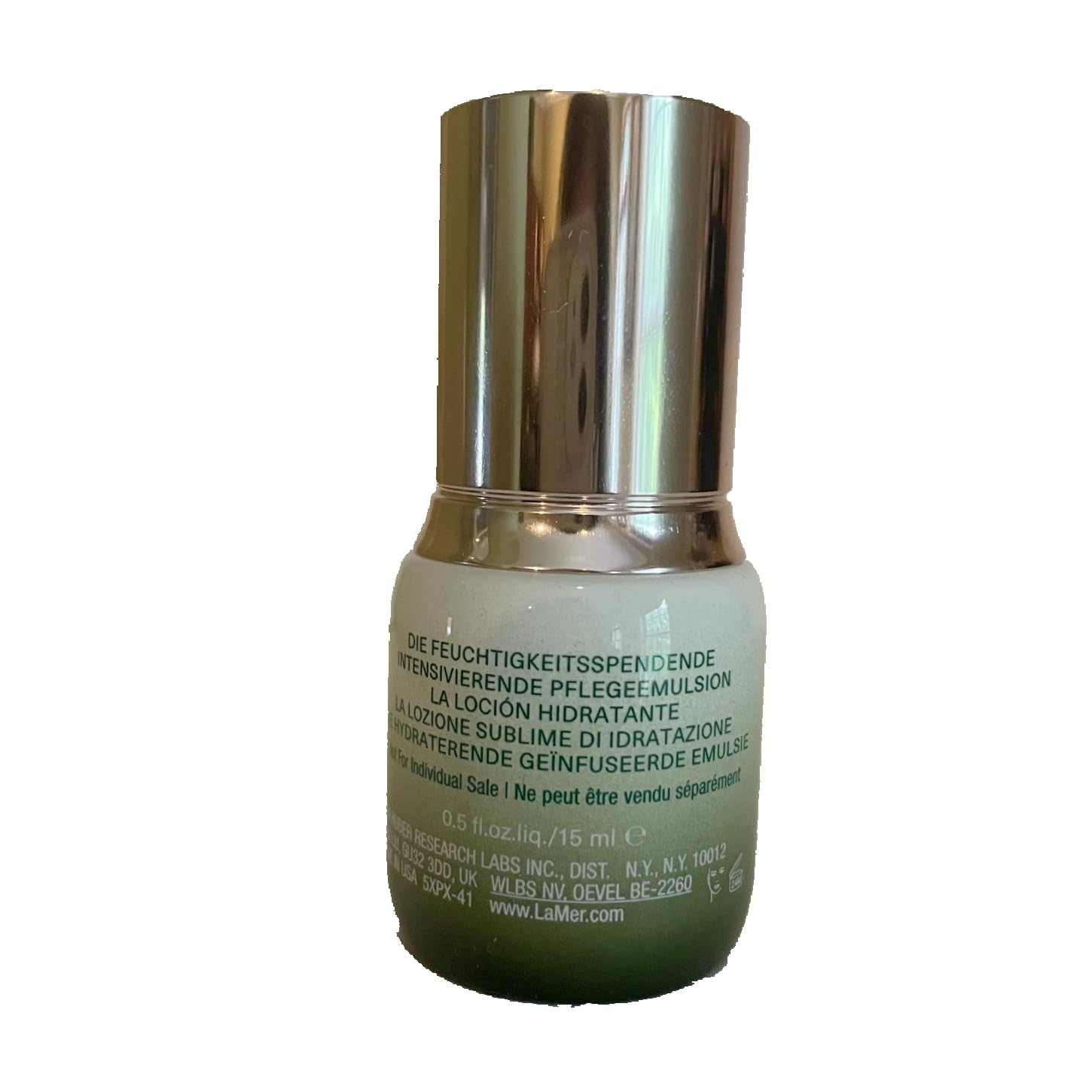 La Mer The Hydrating Infused Emulsion 0.5 Oz / 15Ml Deluxe Travel Size : Beauty & Personal Care