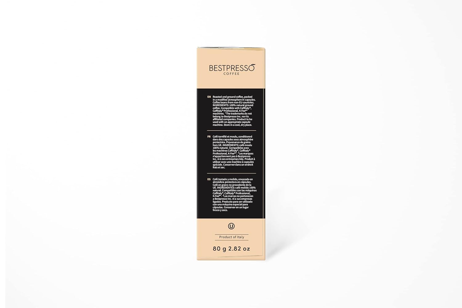 Bestpresso Coffee Capsules Compatible With Starbucks Verismo, Caffitaly, Cbtl, K-Fee Systems 80 Pods (Desciso)