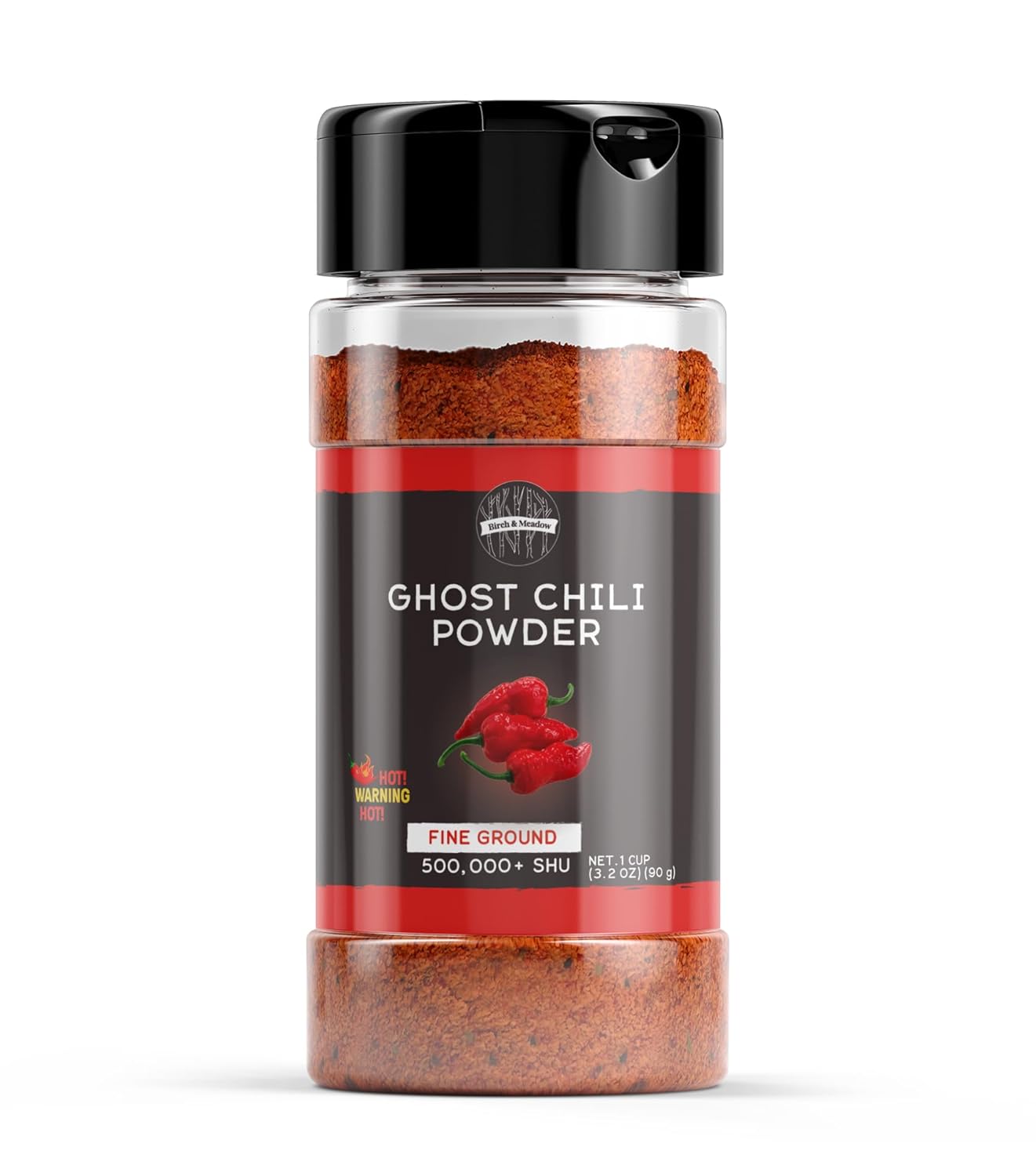 Birch & Meadow 1 Cup Of Ground Ghost Chile Peppers, 500,000+ Shu, Sauces, Salsa