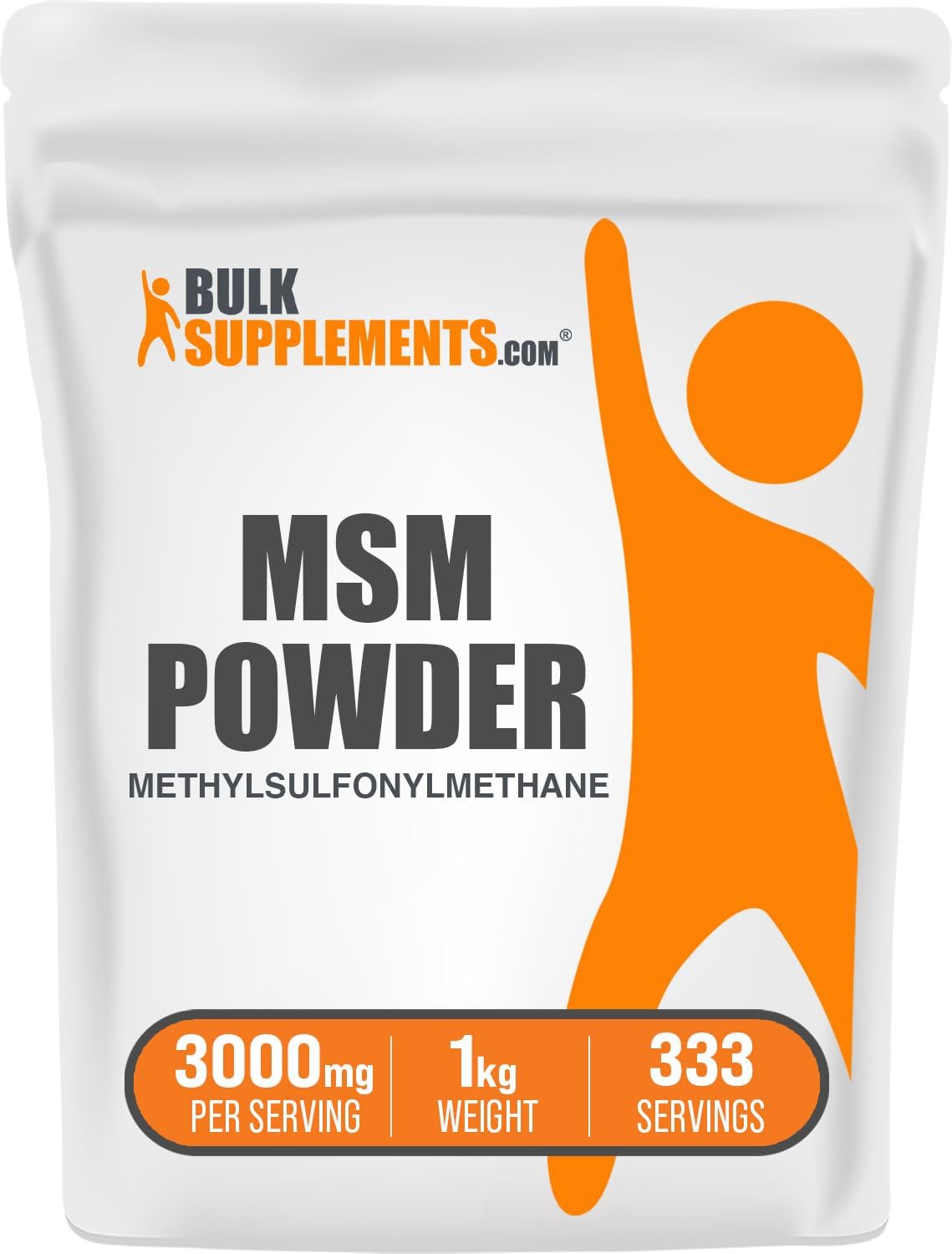 BULKSUPPLEMENTS.COM MSM Powder - Methylsulfonylmethane, MSM Supplement