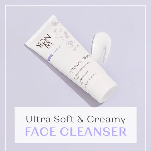 Yonka Nettoyant Creme (100Ml) Cleansing Makeup Remover Cream, Remove Impurities With Calming Peppermint And Plant Glycerin, Sensitive To Acne Prone Skin, Paraben-Free