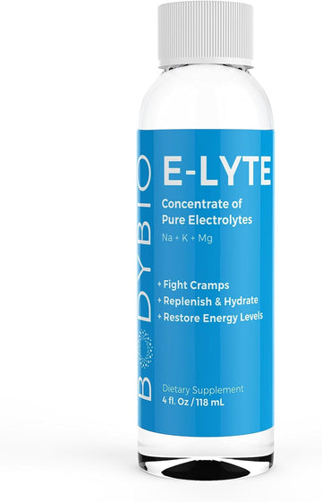 BodyBio Electrolytes for Hydration - 4 oz Concentrate | No Sugar | No