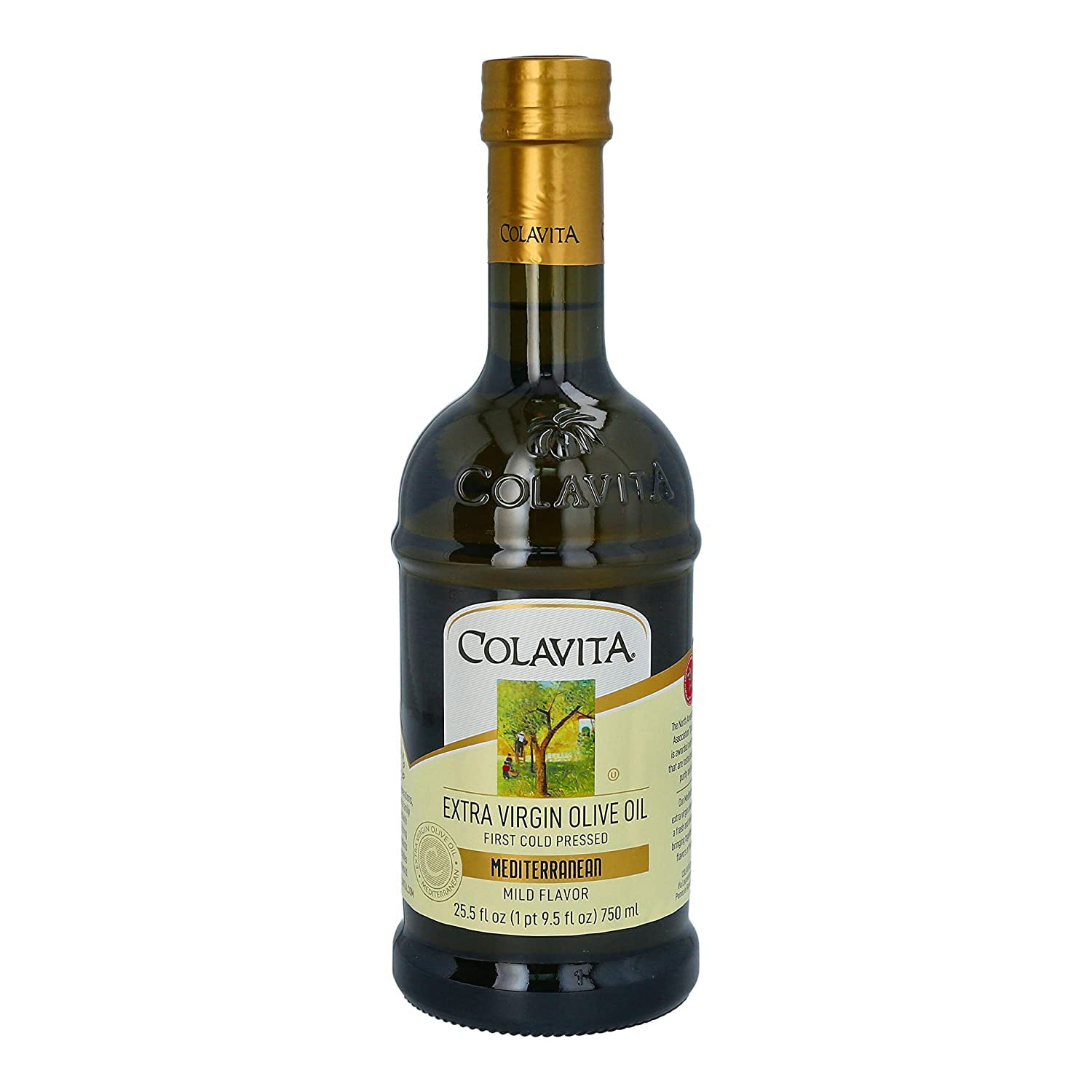 Colavita Mediterranean Extra Virgin Olive Oil, 25.5-Ounce