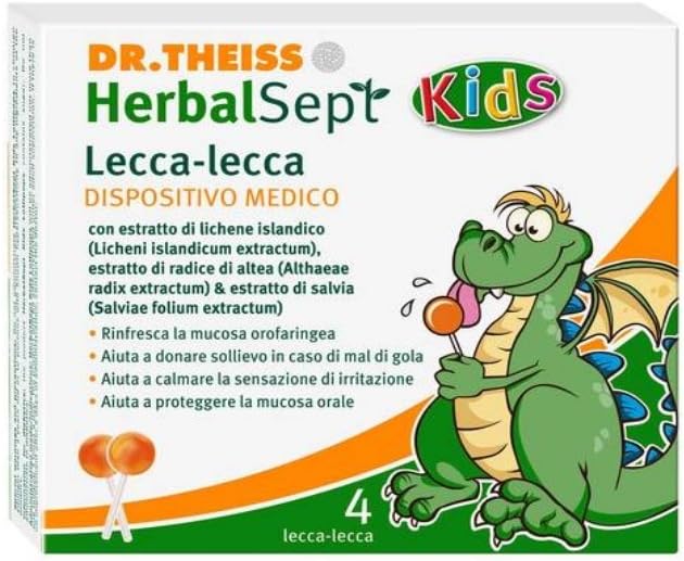 Dr Theiss Herbalsept Kids Lolly (For Irritation And Sore Throats Of Children)
