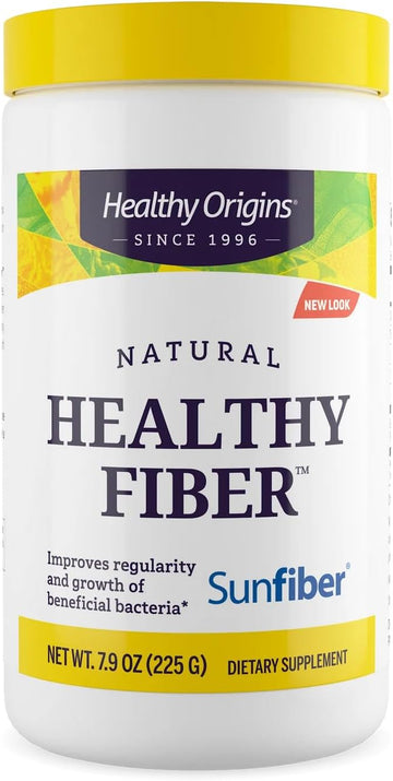 Healthy Origins Healthy Fiber (All Natural, Non-Gmo, Gluten Free, Digestive Support, Prebiotic), 7.9 Ounce
