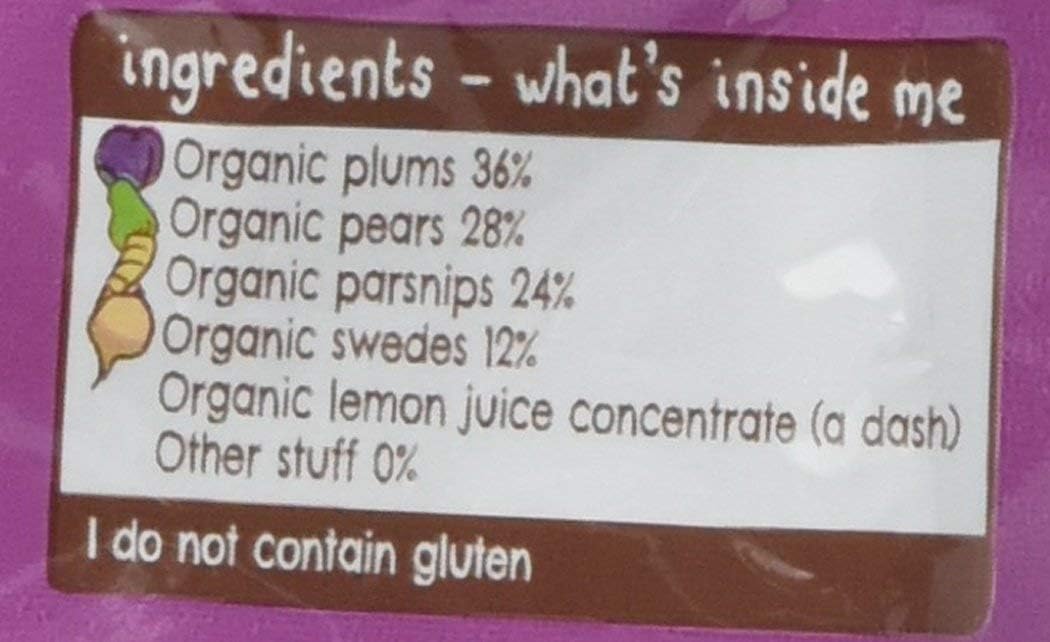 Ella'S Kitchen Plums Pears Parsnip + Swede