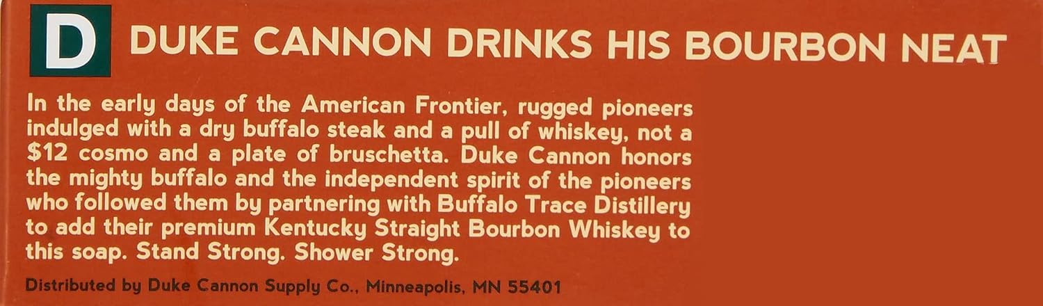 Duke Cannon Supply Co. Big Brick Of Soap - Superior Grade, Extra Large Men'S Bar Soap With Masculine Scents, Body Soap, All Skin Types, 10 Oz : Beauty & Personal Care