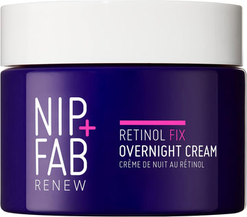 Nip + Fab Retinol Fix Sheet Mask For Face With Coconut Water, Edelweiss Flower Extract, Hydrating Gel Facial Mask For Refining Minimizing Pores, 24Ml