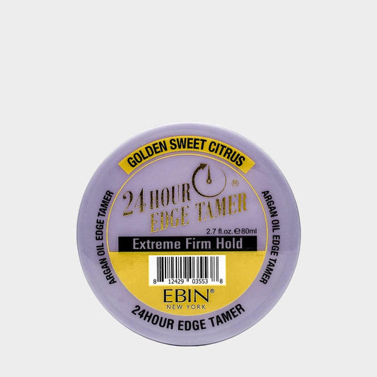 EBIN NEW YORK 24 Hour Edge Tamer Refresh – Extreme Firm Hold, 2.7 Oz, Golden Sweet Citrus – No Flaking, No White Residue, Shine and Smooth with Argan Oil & Castor Oil : Amazon.co.uk: Beauty