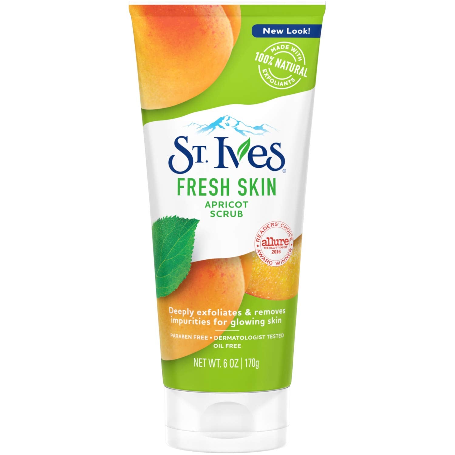 St. Ives Invigorating Apricot Scrub, 6 Oz, 3 Pk