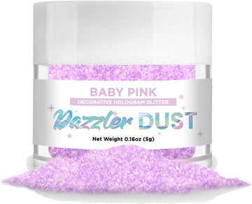 Bakell Strawberry Red Art & Craft Glitter, 5G Jar | Dazzler Dust | Non-Toxic Decorating Glitter | Arts, Crafts, Slime, Glue, Paint, Face & Body (Strawberry Red)