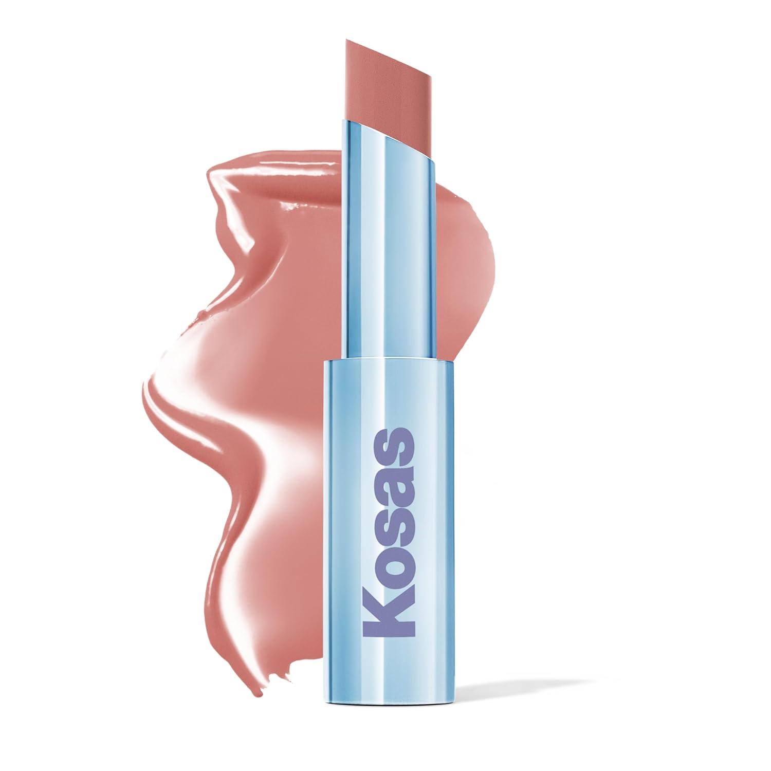 Kosas Wet Stick Moisturizing Shiny Sheer Lipstick With Ceramides, Hyaluronic Acid, Peptides And Mango Butter - Soothes, Softens, And Moisturizes Lips – Malibu