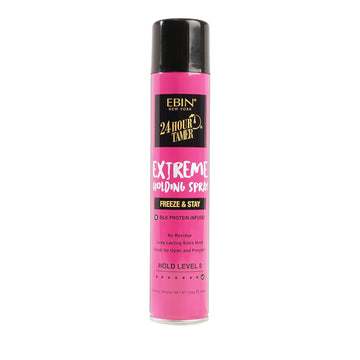 Ebin New York 24 Hour Tamer Super Holding Spray - Contol & Hold 12.13Oz/ 480Ml | Tames Frizz & Flyaway, Gives High Shine & Volume, All Day Hold
