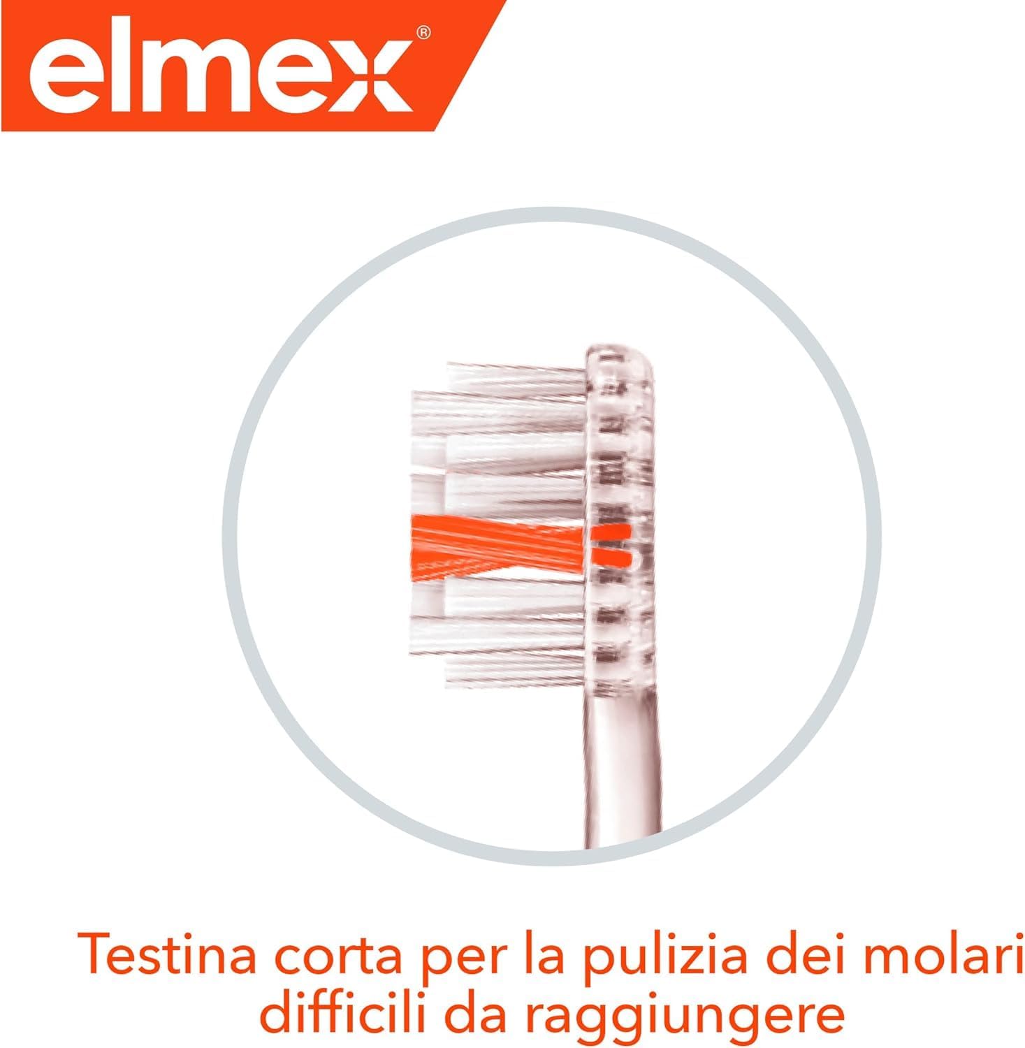 Elmex Carie Protection Toothbrush Inter X Deep Cleaning, Medium