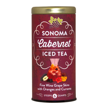 The Republic Of Tea Sonoma Iced Tea Pouches (Sonoma Cabernet Iced Tea, 6 Pouches)