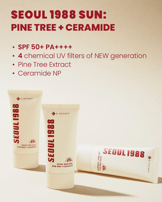 Ksecret Seoul 1988 Sun : Pine Tree + Ceramide, 50Ml / 1.69Fl.Oz