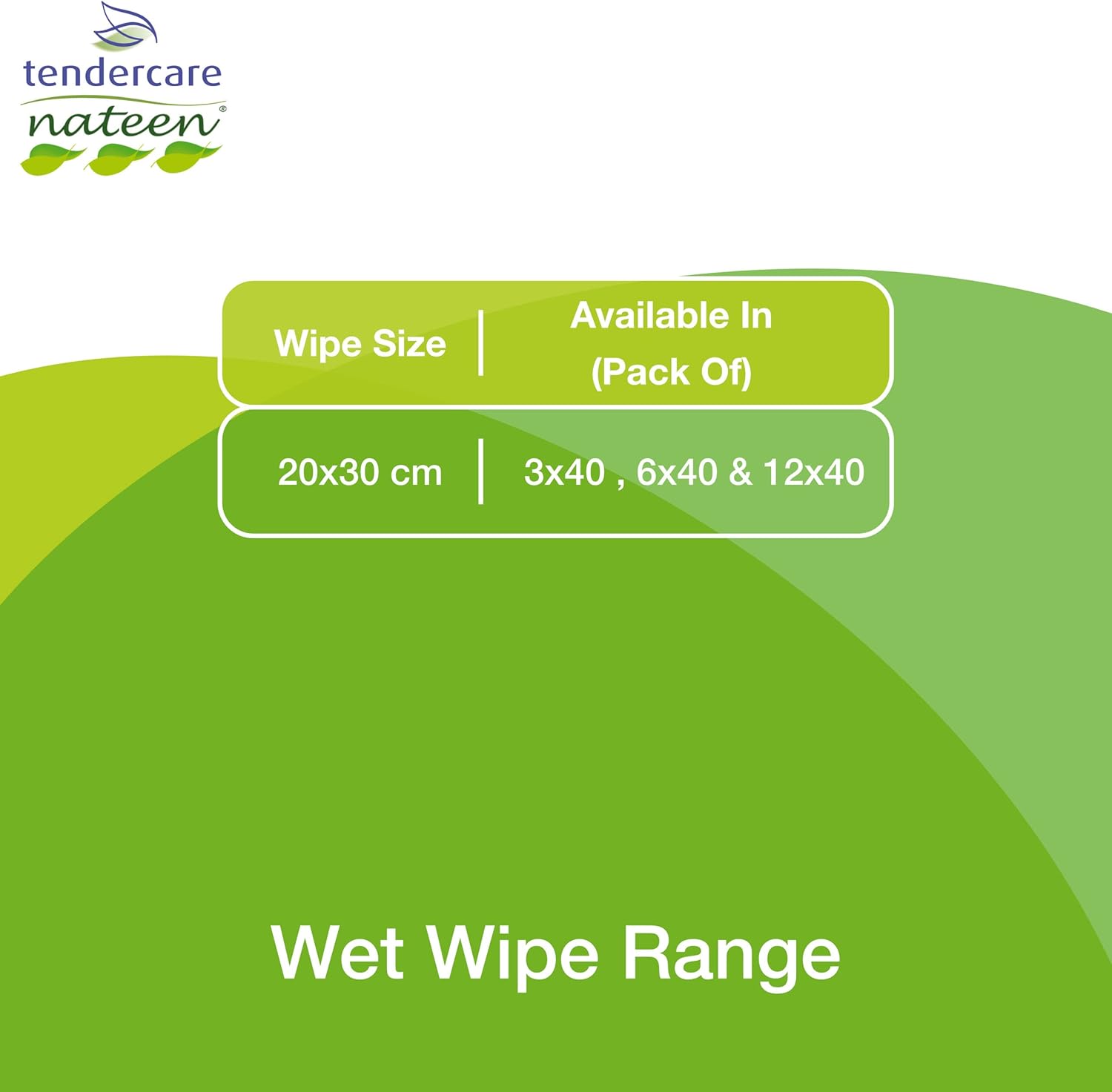 Tendercare Nateen - Wet Wipes - 3 Pack of 40 Wipes - Adult Hygienic Wet Wipes - Thick Soft Wipes - Purified Water & Aloe Vera - Hypoallergenic & Alcohol Free - Non-Flushable : Amazon.co.uk: Baby Products