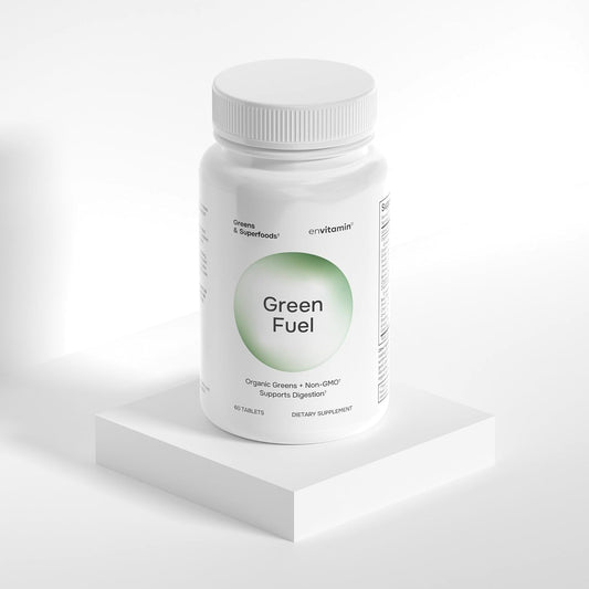 Green Fuel Organic Greens Tablets - Organic Greens, Fruit And Vegetable Blend