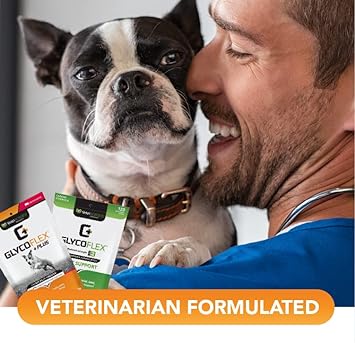 VetriScience Glycoflex 2 Hip and Joint Supplement for Working and Active Dog Breeds, Chicken, 120 Chews - Joint and Mobility Support for Competitive and Maturing Dogs : Pet Bone And Joint Supplements : Pet Supplies