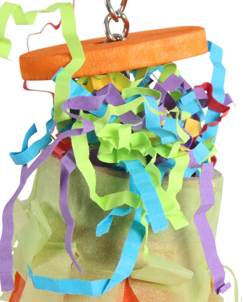 Pinata Garland Chewable Foraging Parrot Toy :Pet Supplies