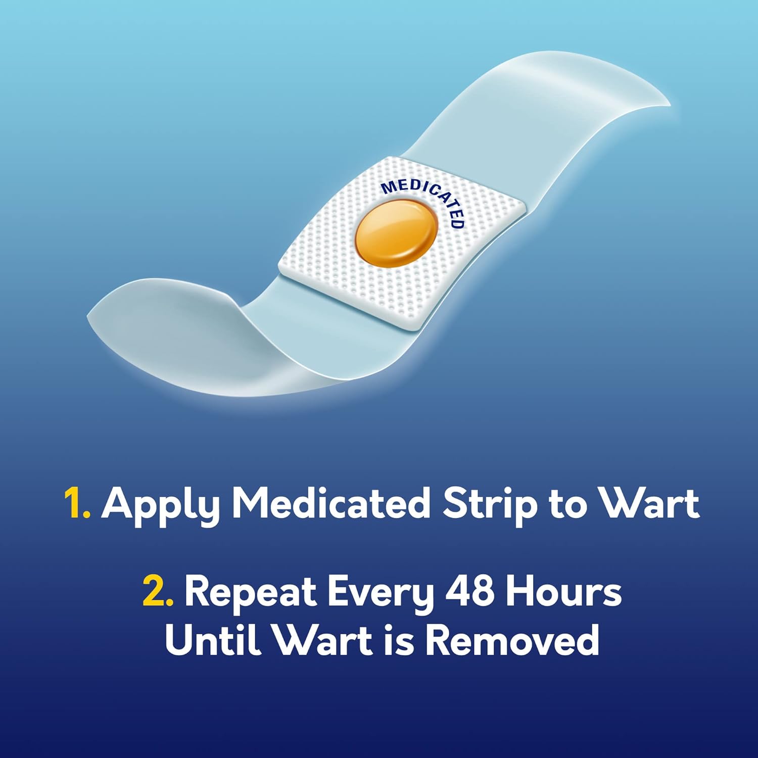 Compound W Maximum Strength One Step Invisible Wart Remover Strips, 14 Ct