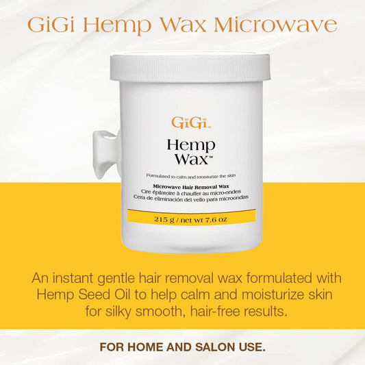 Gigi Hemp Wax Microwave 7.6 Oz