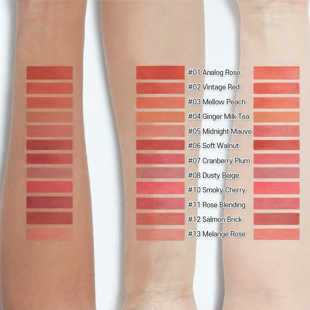 Etude Fixing Tint #06 Soft Walnut 4G | Long Lasting, High Pigmented Liquid Lipstick, Lip Stain, Waterproof, Lightweight Matte Finish, Full Coverage : Beauty & Personal Care