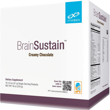 XYMOGEN BrainSustain Powder - Memory + Brain Support Drink with 19g Pe