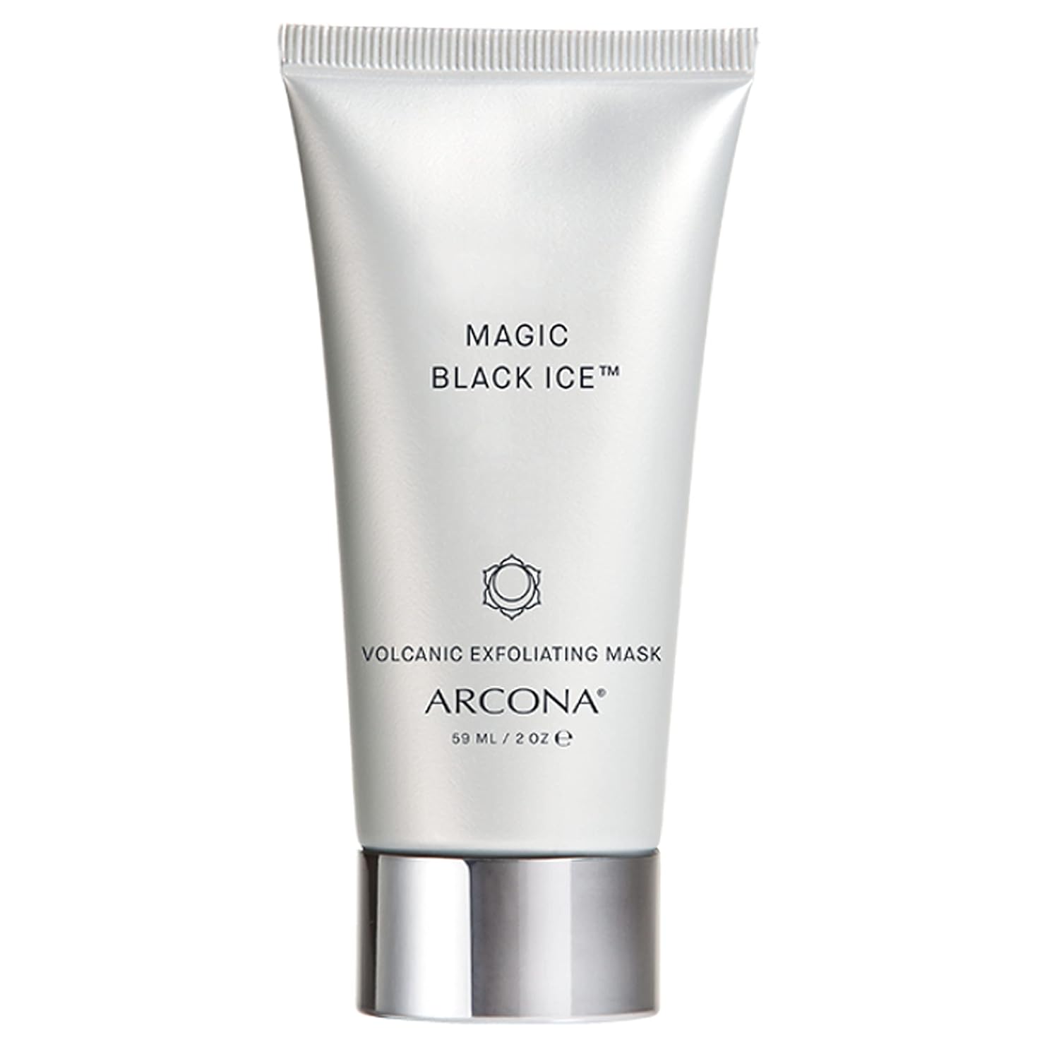 Arcona Magic Black Ice - Icelandic Volcanic Sand, Black Lava, Charcoal And Mandelic Acid Exfoliate, Purify, Brighten And Decongests Skin - 2 Oz. Made In The Usa