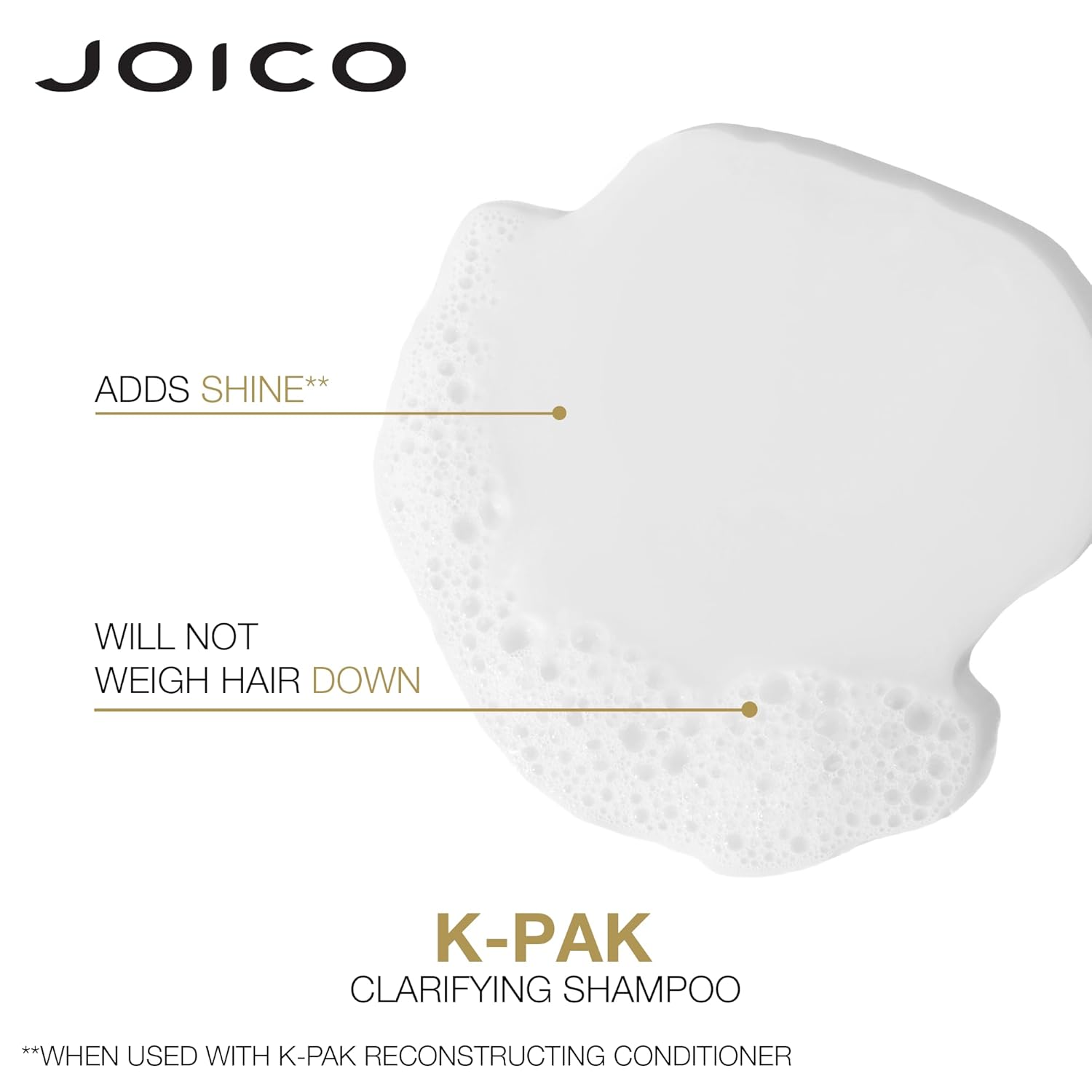 Joico K-PAK Daily Clarifying Shampoo to Remove Chlorine & Buildup | For Damaged Hair | Repair & Prevent Breakage | Boost Shine | With Keratin & Guajava Fruit Extract | 33.8 Fl Oz : Beauty & Personal Care