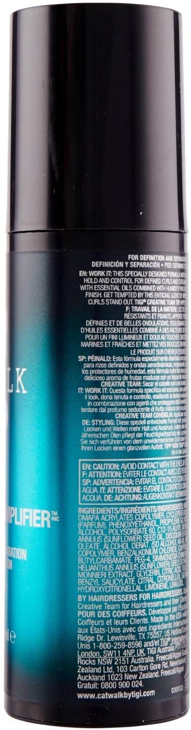 Catwalk By TIGI - Curls Rock Amplifier Curly Hair Cream - For Enhanced Curls - 150 Ml : Amazon.co.uk: Beauty