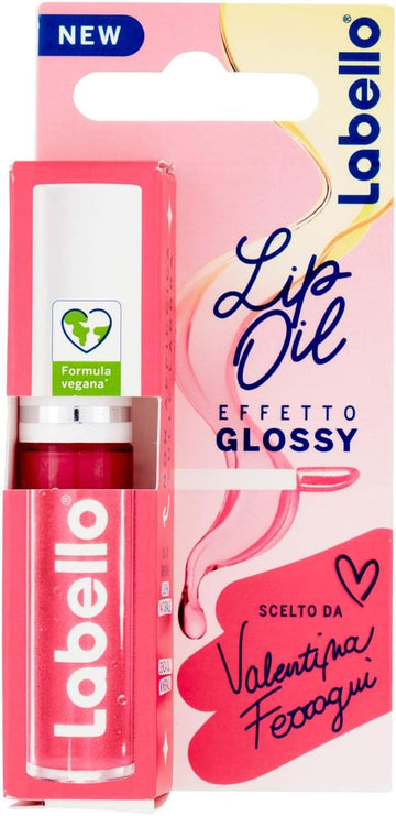 Labello Lip Oil Glossy Pink Shimmery