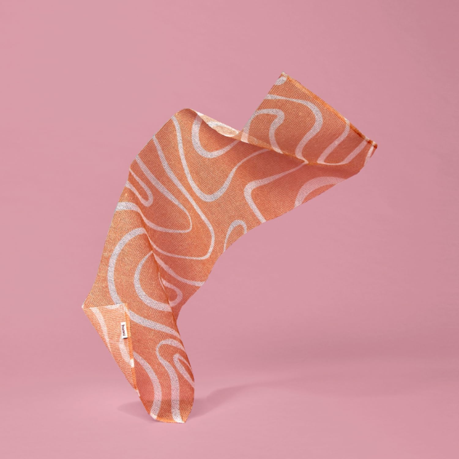 HANNI Shower Scarf for Body Scrub, Wash Cloth for Exfoliating Dead Skin and Cleansing, Extra-Long Back Scrubber for Shower or Bath, Japanese Inspired, Loofah-Like Body Exfoliator, Bath Accessories : Beauty & Personal Care