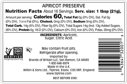 Tiptree Ginger Preserve, 12 Ounce Jar