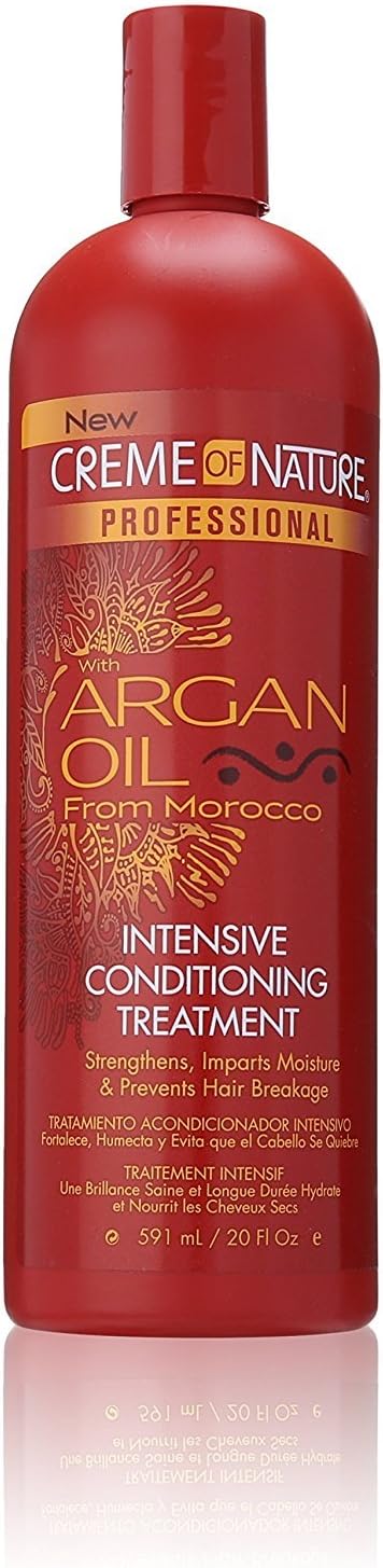 Creme Of Nature Argan Oil Pro Conditioning Treatment Stubby Claw Hammer 591 Ml, White