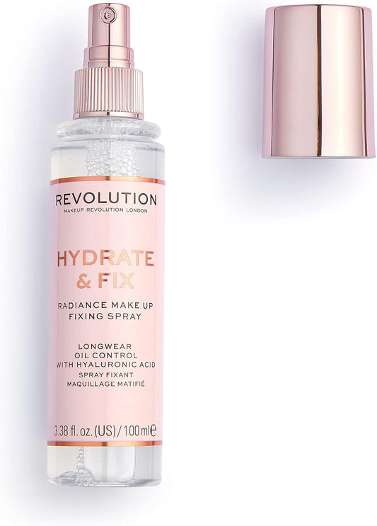 Revolution Beauty London, Hydrate And Fix Fixing Spray 100 Ml