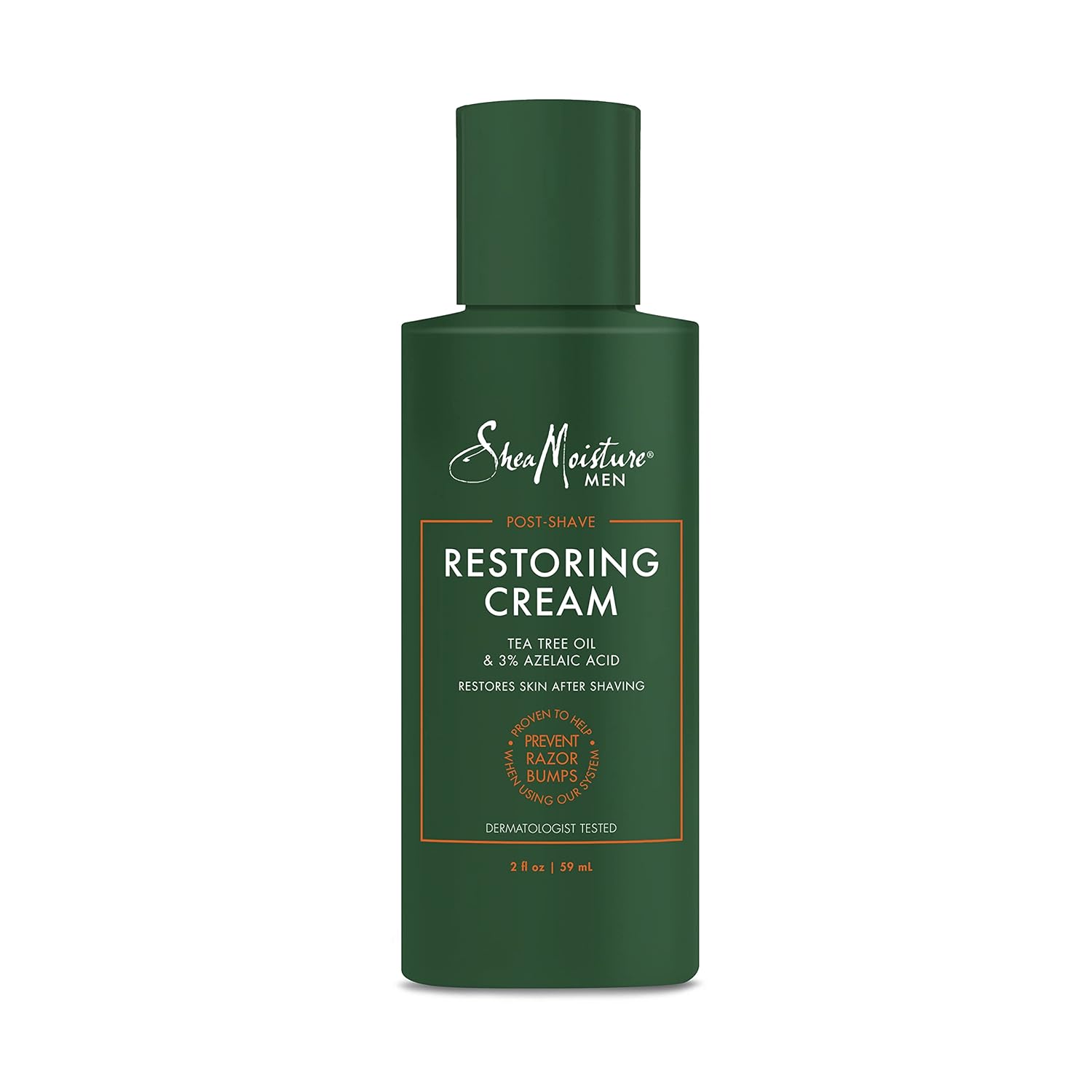 Sheamoisture Men After Shaving Cream For Reduced Irritation After Shaving Restoring Cream Dermatologist-Tested Skin Care Proven To Prevent Razor Bumps When Using Our System 2 Oz