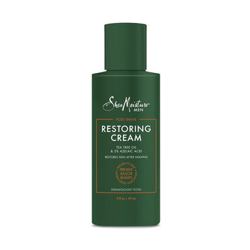 Sheamoisture Men After Shaving Cream For Reduced Irritation After Shaving Restoring Cream Dermatologist-Tested Skin Care Proven To Prevent Razor Bumps When Using Our System 2 Oz