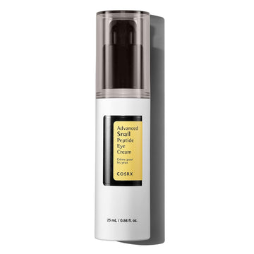 Cosrx Snail Mucin Peptide Under Eye Cream, 0.84 Fl Oz, 73.7% Snail Mucin And Niacinamide, Eye Care, Eye Cream Anti Aging, Dark Circles, Korean Skin Care