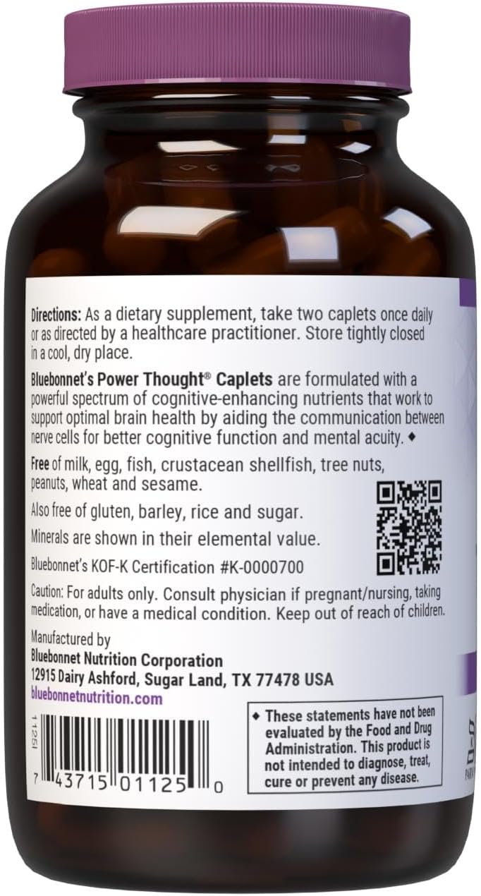 Bluebonnet Power Thought Supplement, 90 Count