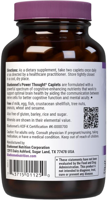 Bluebonnet Power Thought Supplement, 90 Count