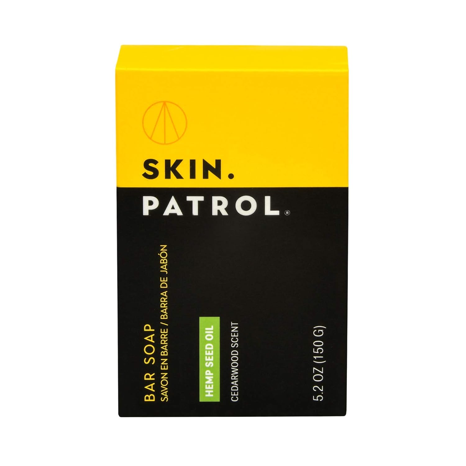 Skin Patrol Hemp Soap - Bar Soap With Hemp Seed Oil - Sulfate-Free