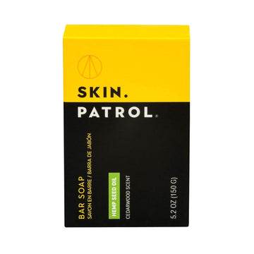 Skin Patrol Hemp Soap - Bar Soap With Hemp Seed Oil - Sulfate-Free