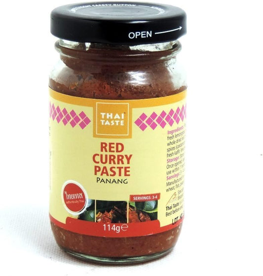 Thai Taste Panang Red Curry Paste 114G (Pack Of 3)